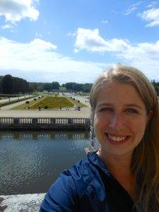 Selfie at Chateau de Vaux le Vicomte