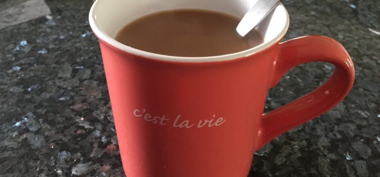 c'est la vie coffee mug