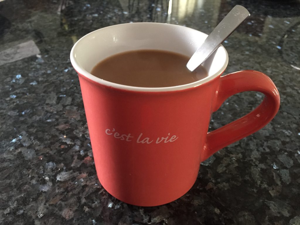 c'est la vie coffee mug