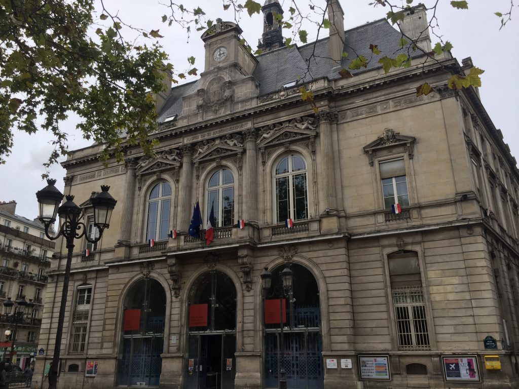 Paris town hall 11th arrondissement