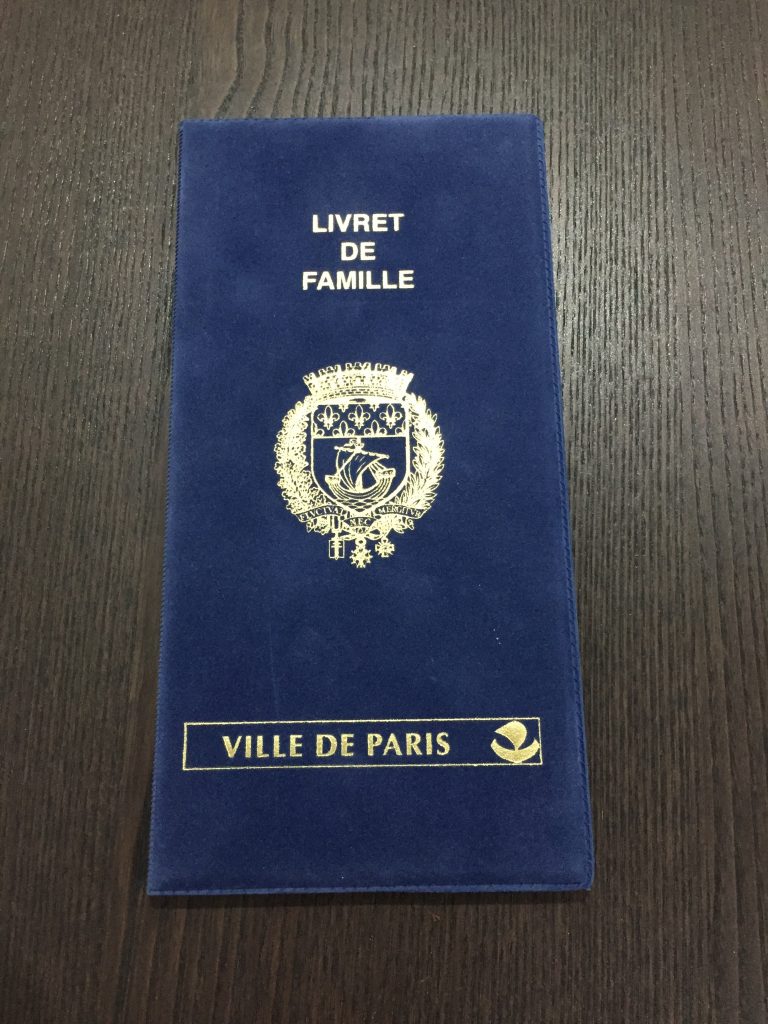 French livret de famille