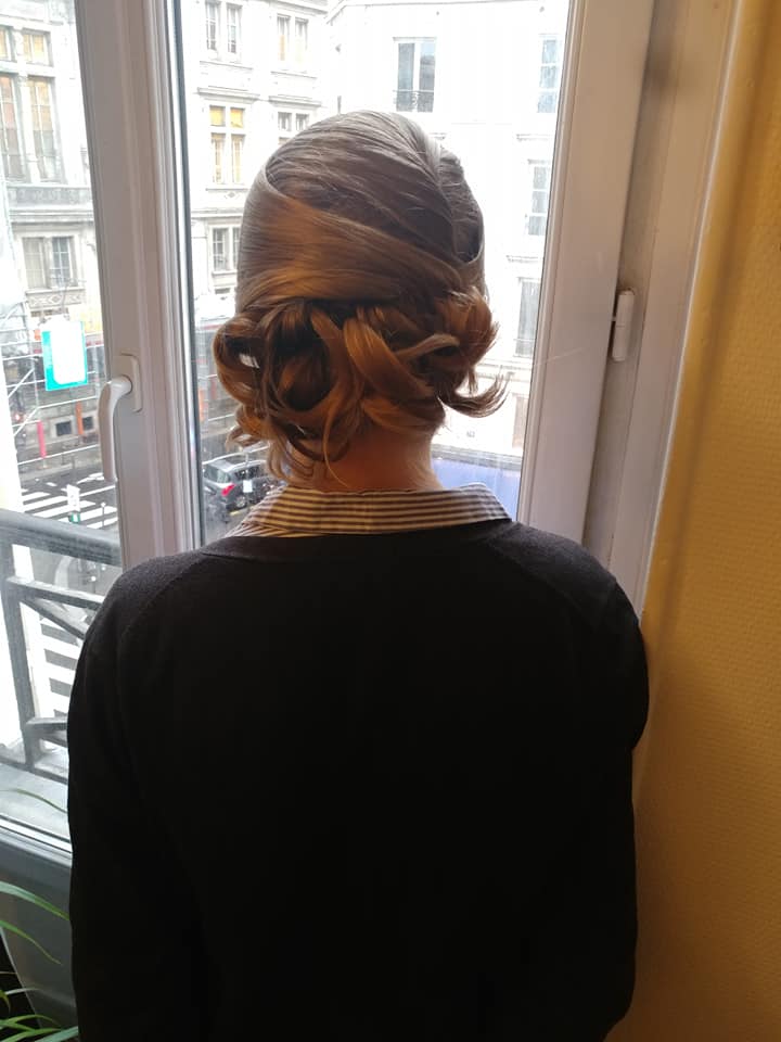 wedding chignon