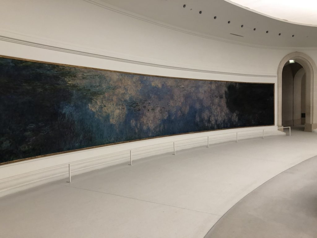 Monet's water lilies painting