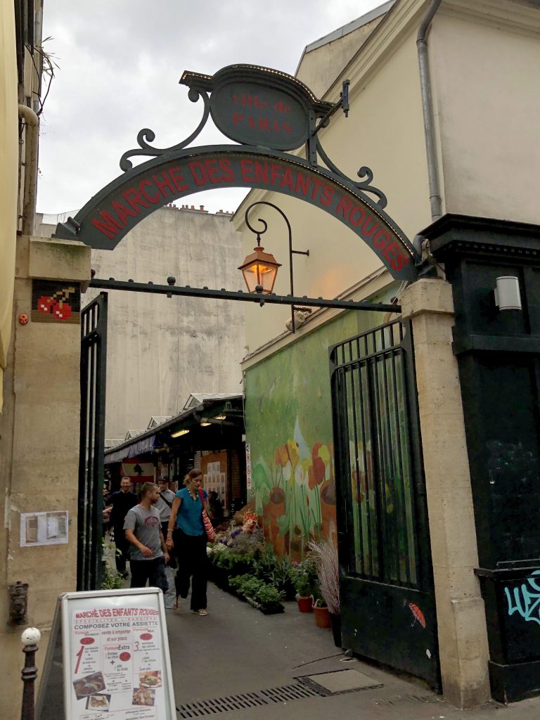 marché des Enfants Rouges entrance