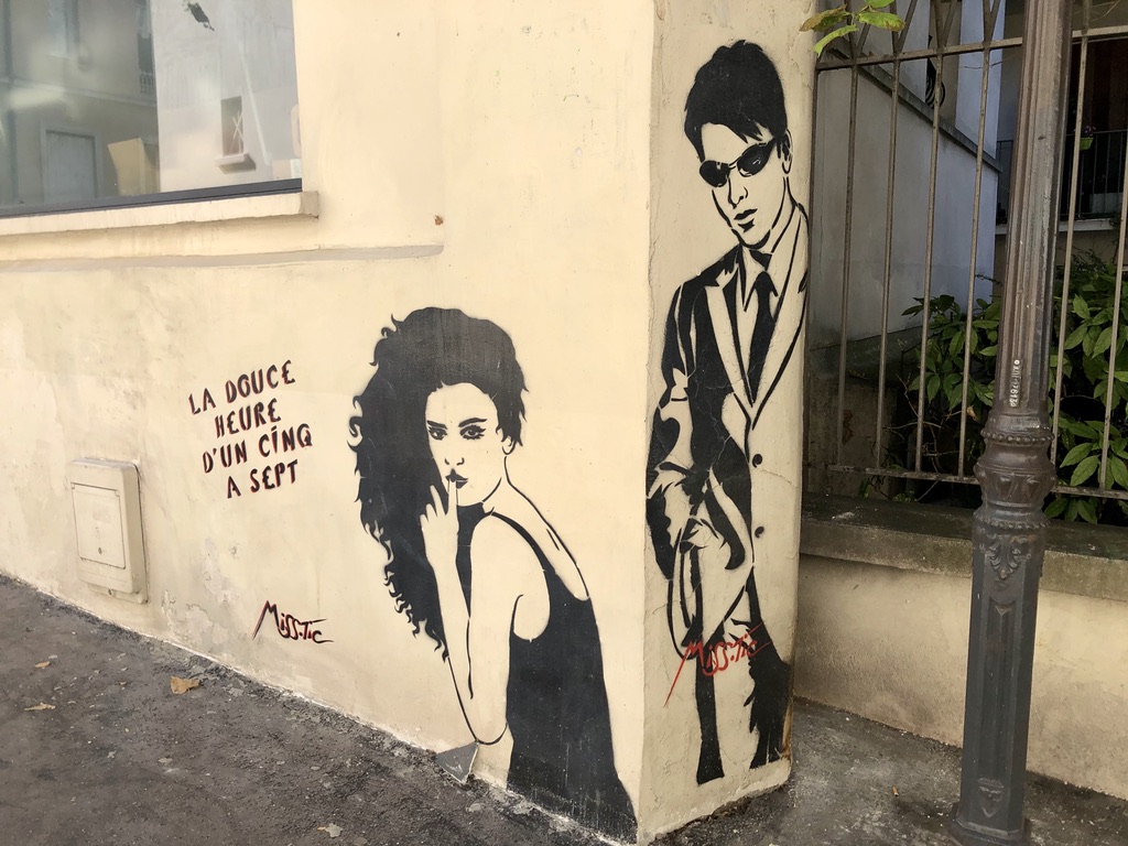 Miss Tic Paris street art