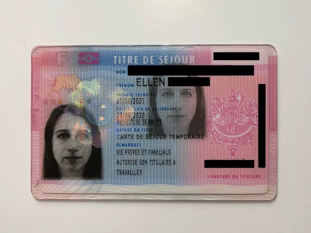 carte de séjour