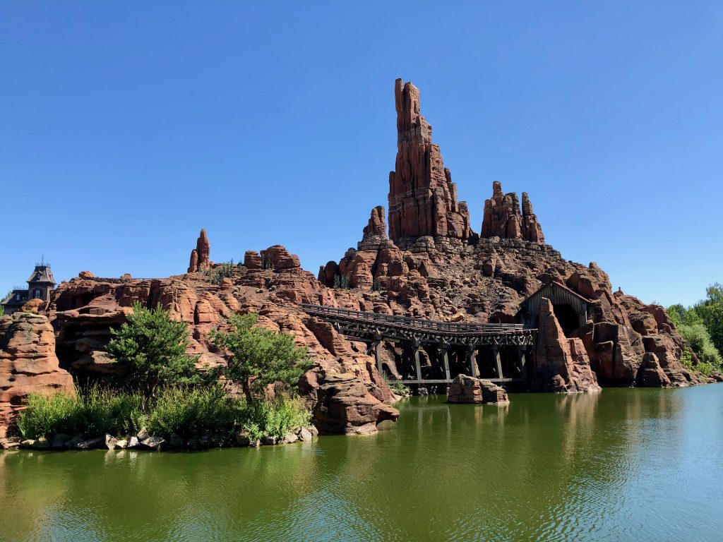 Big Thunder Mountain roller coaster at Disneyland® Paris