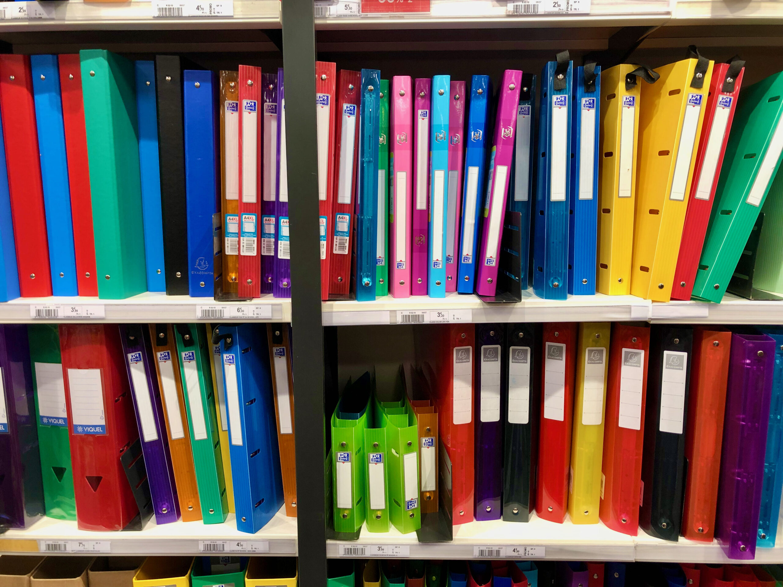 Typical School Supplies in France - Américaine in France