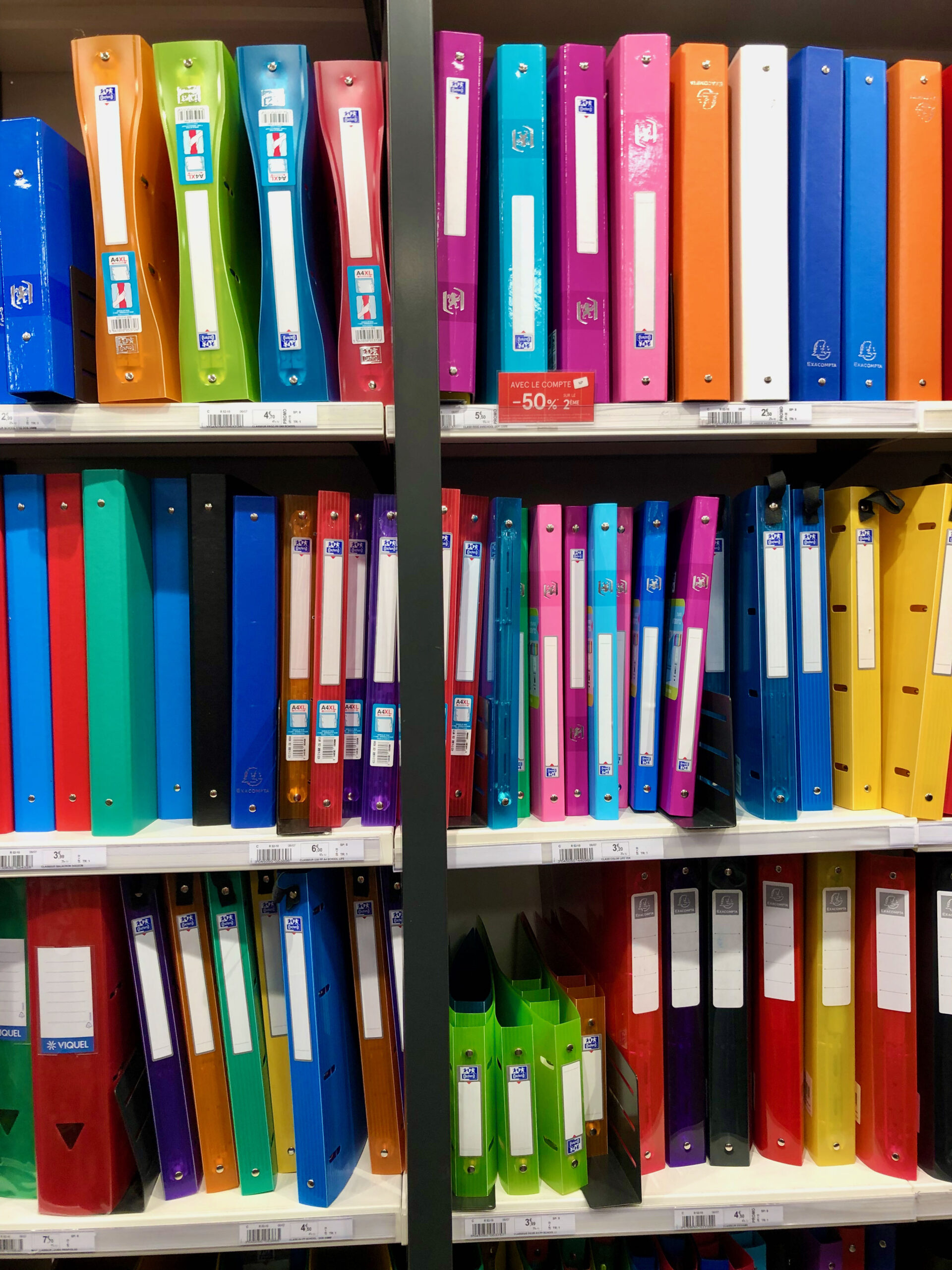 Typical School Supplies in France