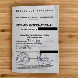 International Driving Permit for French Driver’s License