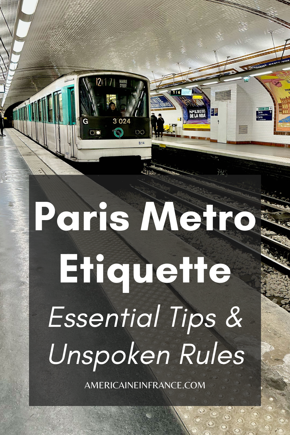 Paris Metro Etiquette