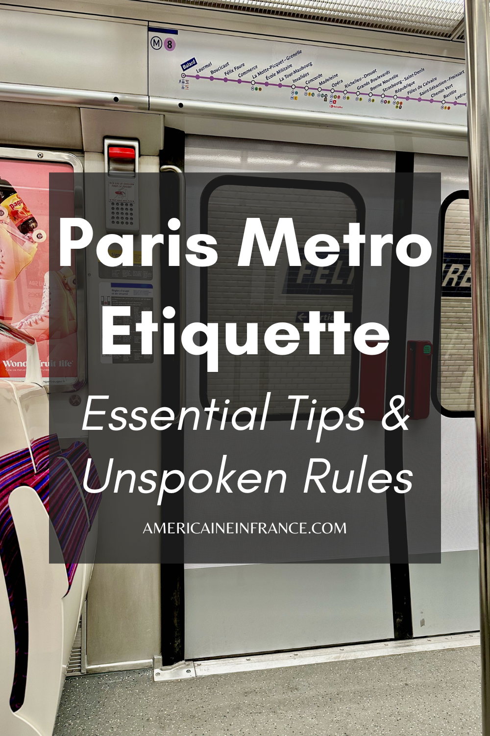 Paris Metro Etiquette