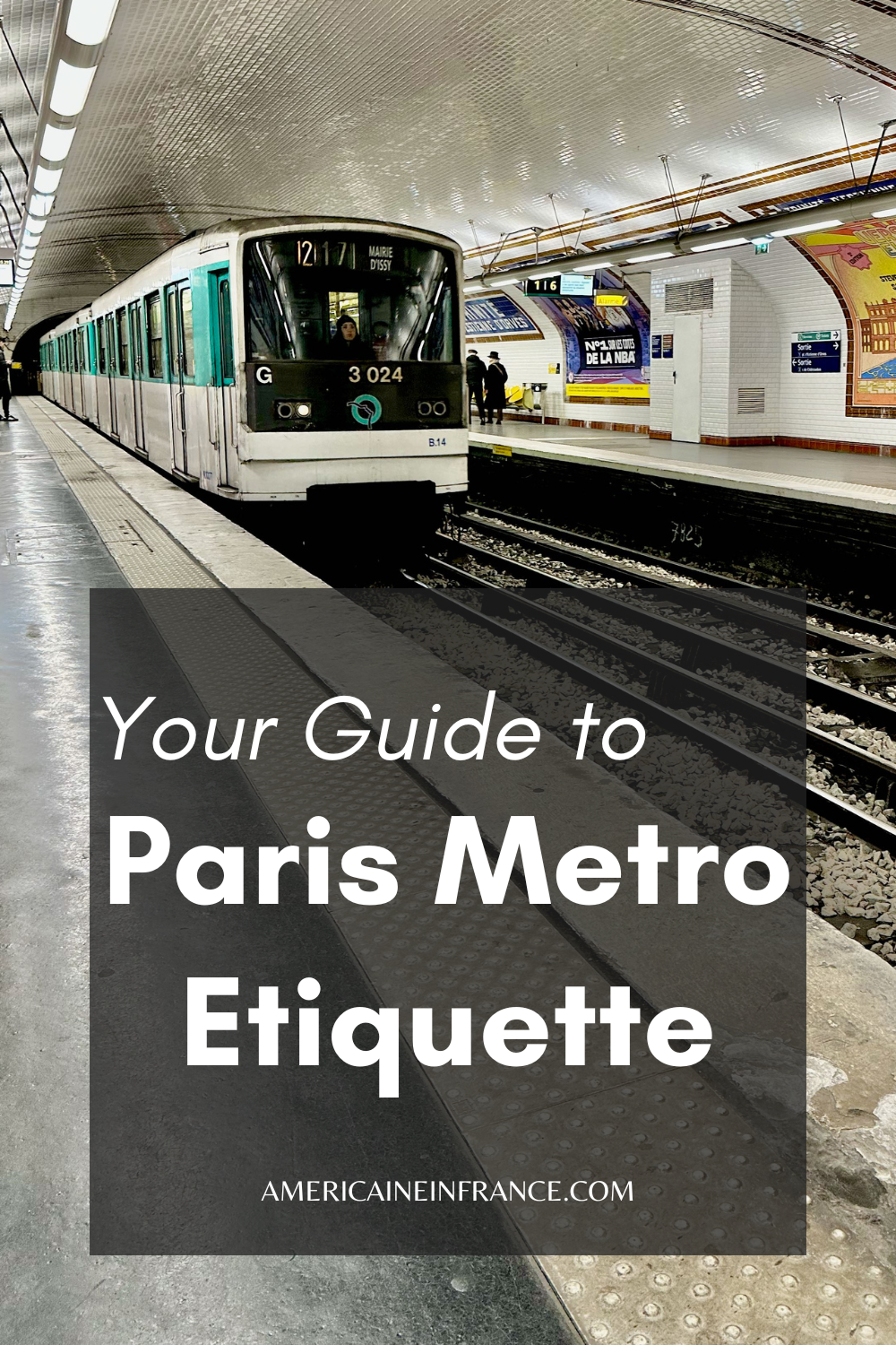 Paris Metro Etiquette