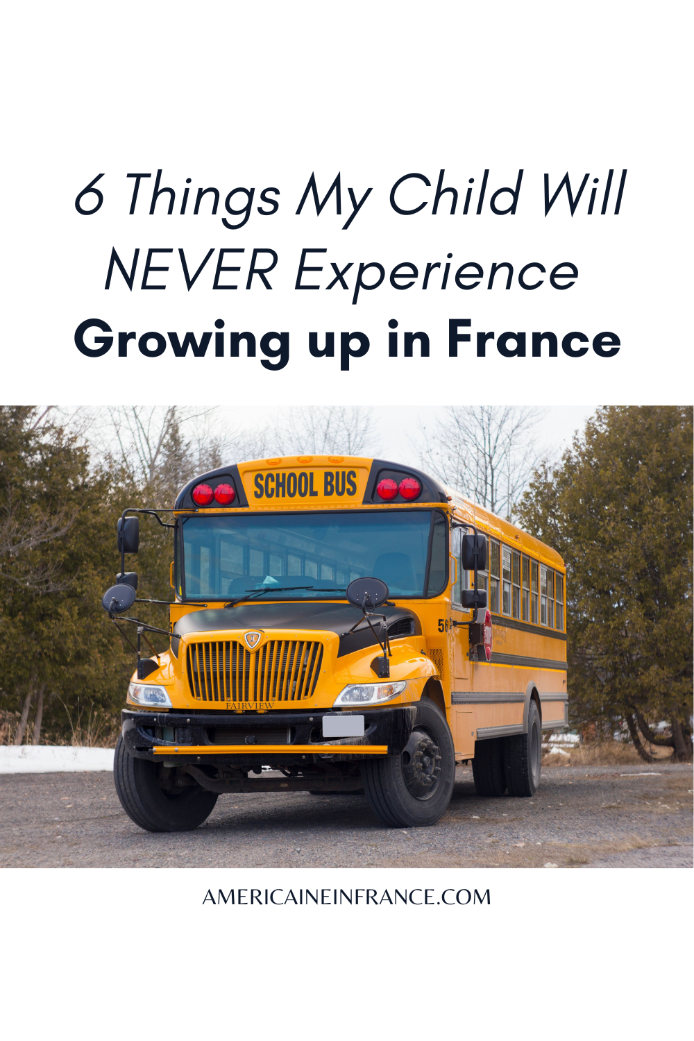 American Childhood vs French Childhood: What My Child Won’t Experience